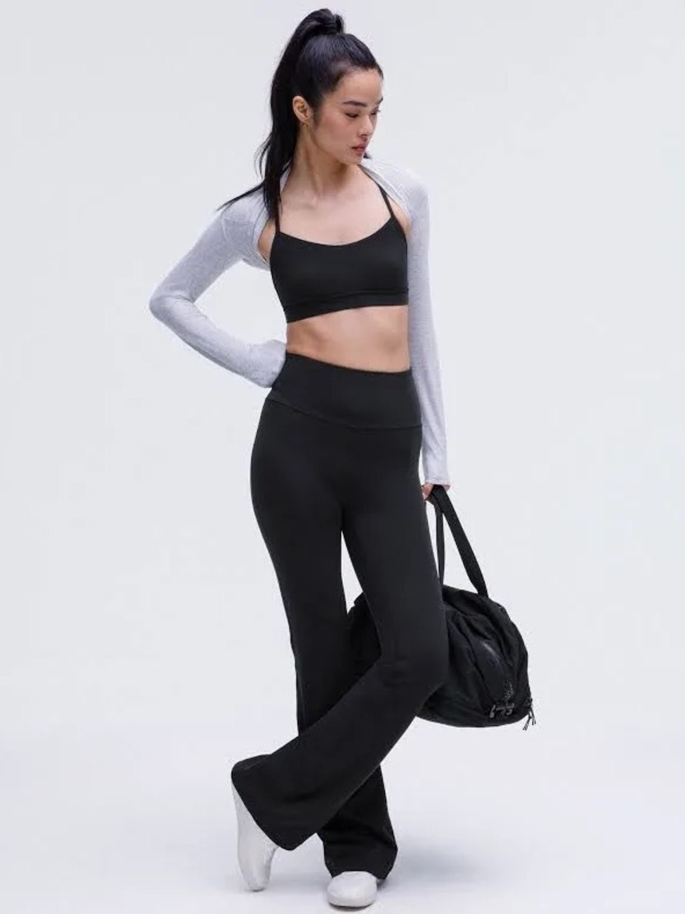 lululemon Groove Nulu Super High Rise Flare Pants Black 4 28”